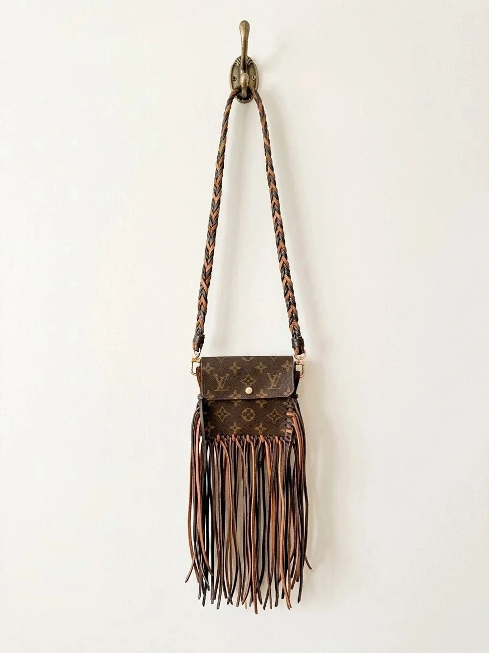 Louis Vuitton Monogram Fringe Crossbody Bag